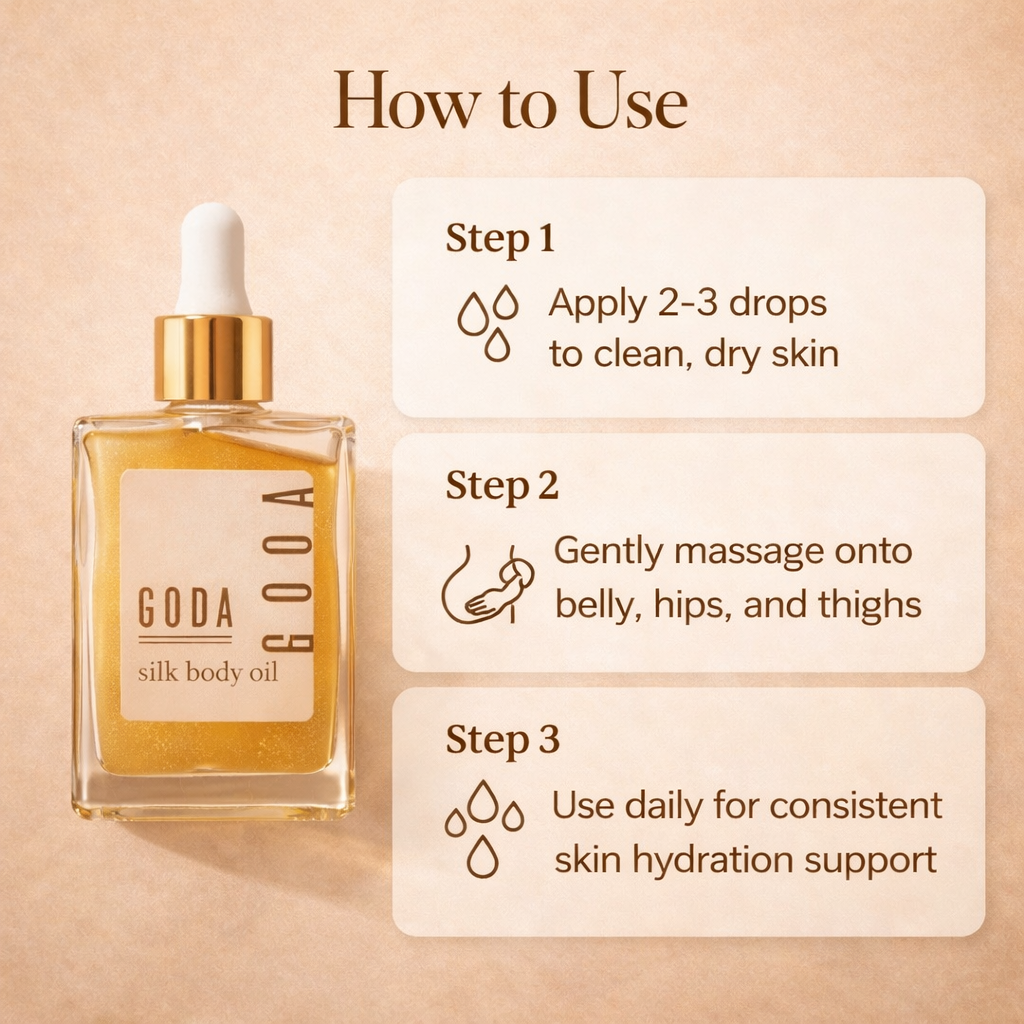 GODA™ Pregnancy Silk Body Oil